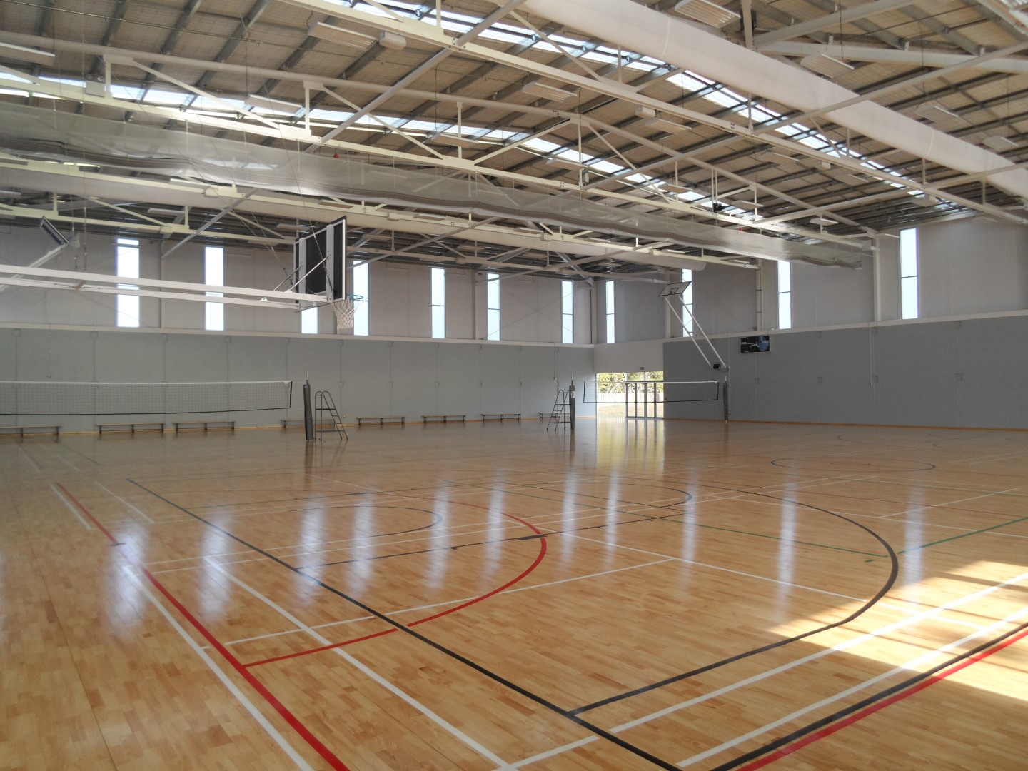 South Waikato Sports & Events Centre gym court